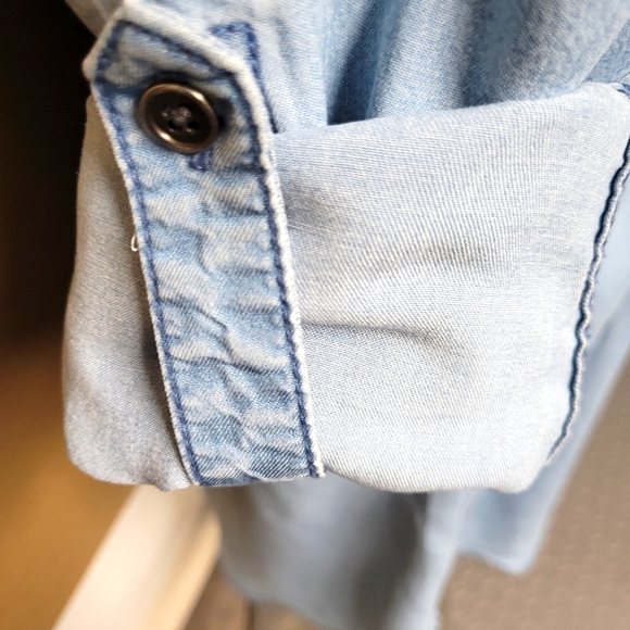 NWT Parasuco Jean's Denim Belted Dress. - Picture 9 of 16